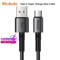 Mcdodo 100W ชาร์จ USB เร็วสุดๆชนิด C สายชาร์จเร็วชนิด C 2A สายสำหรับข้อมูลชาร์จเร็ว18W Huawei Honor 5A 22.5W 4A 40W 6A 66W 5A ชาร์จเร็วสุดๆ100W Xiaomi 3A 27W nova 9 Pro Magic 4 Pro P40 P50 Pro Mate 40 Mate 50 Pro