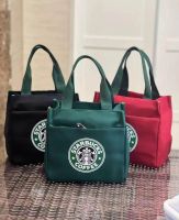 NeW กระเป๋าstarbucks กระเป๋าผ้า กระเป๋าผ้าแคนวาส พร้อมส่งในJIA SHOP-xbk269