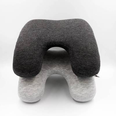 HappyLife Neck Pillow หมอนรองคอ memory foam เพื่อสุขภาพ ลดอาการปวดเมื่อยจากการเดินทาง หรือนั่งเป็นเวลานาน พกพาสะดวก