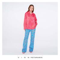 Vinn Patararin - Pants slit back Print Unisex - กางเกงขายาว ผ่าขาหลัง