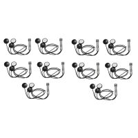 10X Universal Pickup Piezo 3 Transducer 6.35mm for Acoustic Guitar Ukulele Mandolin