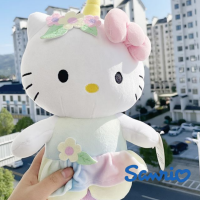 ร้อน Sanrio Kawaii ยูนิคอร์น H Ello K Itty ของเล่นยัดไส้สัตว์แมวนุ่มหมอนตุ๊กตาการ์ตูนน่ารักประดับห้องอะนิเมะ P Eluche ของขวัญของเล่น