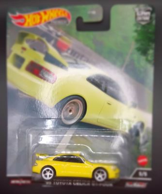 Hot Wheels 95 TOYOTA CELICA GT - FOUR  สีเขียวเหลือบเหลือง