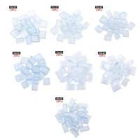 ☒✾♞ 24 Chair Leg End Caps Anti Slip Feet Pads Table Desk Tube Tips Covers Clear PVC Foot Cups Furniture Legs Protectors Floor Guards