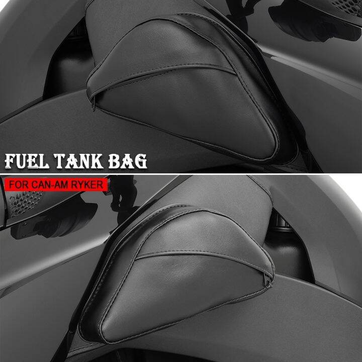 Motorcycle Bags For CanAm Ryker Tank Storage Pouches Kit Fuel Tank Storage Bag Top Tank Storage