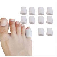 ◙ 10Pcs 5Pairs Soft Silicone Tube Toe Protector Foot Corn Blisters Calluses Protection Pad Bunion Finger Pain Relief Massager Tool