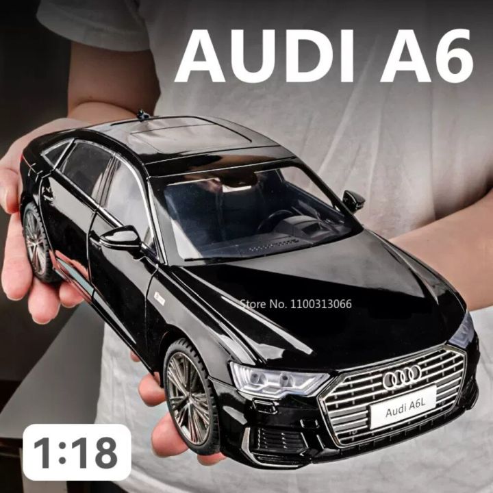 1-18-audi-a6l-alloy-model-car-metal-diecast-vehicle-toys-with-sound-amp-light-pull-back-function-car-toy-for-boys-gift-collection