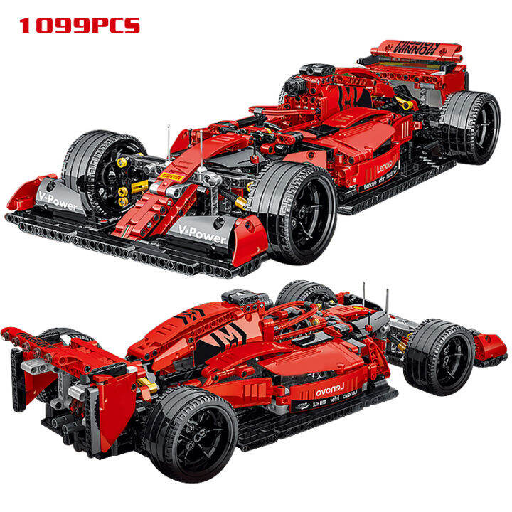 Formula Cars F1 Building Blocks Sports Racing Car Super Model Kit ...