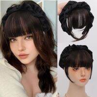 【jw】♙ LANLAN Hair Hoop Bangs French Extensions Forehead Wig Piece