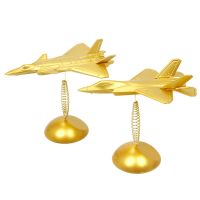 J-20 J-31 Vehicle-Mounted Aircraft Military Model Crafts Collection Gift Ornaments