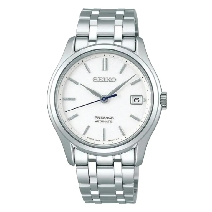 Watchspree] [JDM] Seiko Presage (Japan Made) Automatic Silver Stainless  Steel Band Watch SARY147 SARY147J | Lazada Singapore