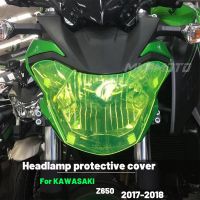 ▪ MTKRACING For KAWASAKI Z650 Z 650 Headlight Protector Cover Screen Lens 2017-2018