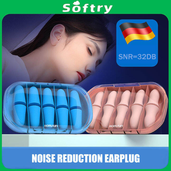 Soft Ear Plug for Sleeping Noise Cancelling Earplug IndustrialGrade