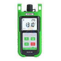 High Precision KomShine Optic Fiber Light Source KLS-35 FTTH Fiber Cable Tester And Singlemode Fiber Optical Light Source KLS-35