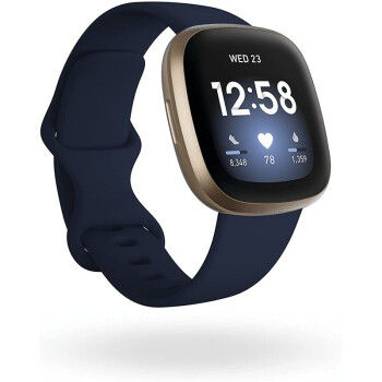Fitbit Versa 3ผู้ชายและผู้หญิง Smartwatch กีฬานาฬิกาหน้าจอสัมผัส GPS
