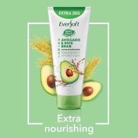 โฟมล้างหน้า เอเวอร์ซอฟท์ Eversoft Avocado &amp; Rice Bran Extra Nourishing Cleansing Foam 170g (Extra 25g