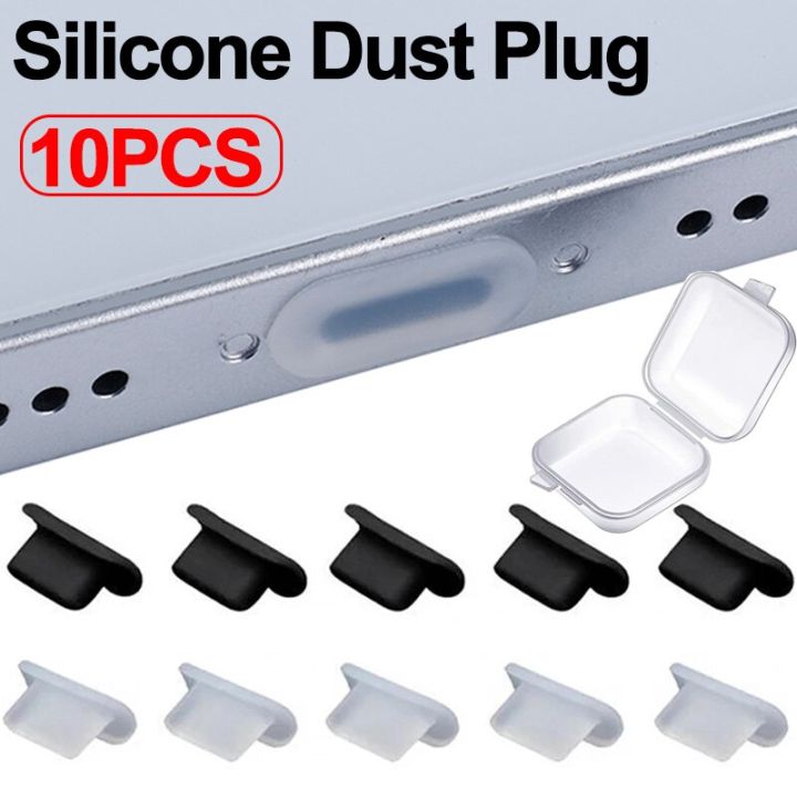 10pcs-silicone-dust-plug-for-iphone-6-7-8-x-xs-max-11-12-13-14-pro-ios-lightning-charging-port-cover-soft-rubber-dustproof-plugs-electrical-connectors