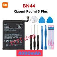 แบตเตอรี่ แท้ Xiaomi Redmi 5 Plus BN44 4000mAh พร้อมชุดถอด+แผ่นกาว ร้าน TT.TT shop ประกัน 3 เดือน