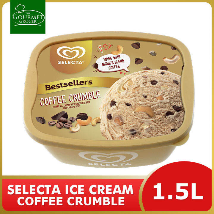 Selecta Ice Cream Coffee Crumble 1.4L Lazada PH