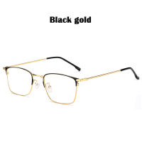 Alloy Half Frame Myopia Glasses Men Women Fashion Ultralight Nearsighted Glasses Minimalist Optical Eyeglass -75 -175 -225 -275