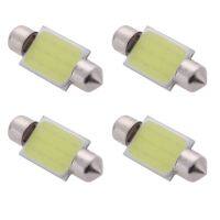 4X 3W COB LED Car Interior Ceiling Light Lamp Bulb 36mm White DC12V