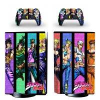 PS PS5 Disk Skin Sticker Vinyl JoJo 39;s Bizarre Adventure PS5 Standard Disc Sticker for PlayStation 5 Console and 2 Controllers