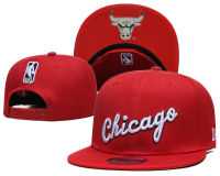 ??ใหม่หมวกบูลชิคาโกสไตล์อเมริกัน,หมวกบาสเก็ตบอลสุดหล่อหมวกกีฬาฮิปฮอปกันแดดหมวกปีกกว้างแบน