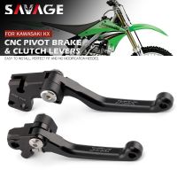 Newprodectsonming CNC Pivot Brake Clutch Levers For KAWASAKI KX 80 100 125 250 500 1994 1996 Motorcycle Accessories Dirt Bike Handles Lever Logo