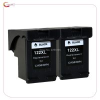 2pk เข้ากันได้กับ Hp 122 Hp122ตลับหมึกสีดำสำหรับ Hp Deskjet 1000 1050 1050a 1510 2000 2050 2050a 2540 3000 3050หมึก3050a