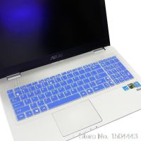 【CPH Digital store】สำหรับ Asus F555Y A555U D555Y F555 X555S F555UJ R556L X552W แผ่นครอบแป้นพิมพ์ป้องกันซิลิโคนแป้นพิมพ์แล็ปท็อป15.6นิ้ว