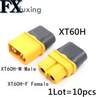 10PCS XT60 XT60H Bullet Connectors Male Female Power Plugs Power RC LV Lipo Battery Motor 3D Printer XT60H-M XT60H-F