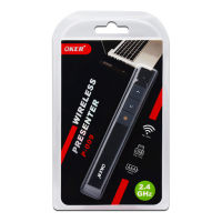 ส่งฟรี! OKER Laser Pointer P-009 2.4g Wireless Presenter ราคาถูก/ส่ง