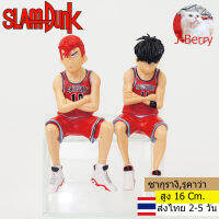 โมเดล&amp;ฟิกเกอร์ : ซากุราริ&amp;รุคาว่า จากเรื่อง สแลมดังค์ : Slam Dunk [ ไม่มีกล่อง ] (SD)