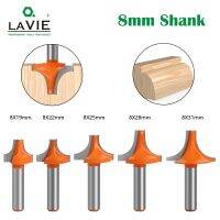 5pcs 8mm shank plunging round- over bit Engraving Machine Milling Cutter ทังสเตนโซลิดคาร์ไบด์ 050T5A โรงสีสําหรับงานไม้