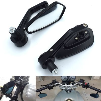 Universal 7/8" 22mm Motorcycle Rearview Mirrors Handlebar End Mirrors for Ducati 848 1098/R Monster 695 696 796 821 1000 1100 Mirrors