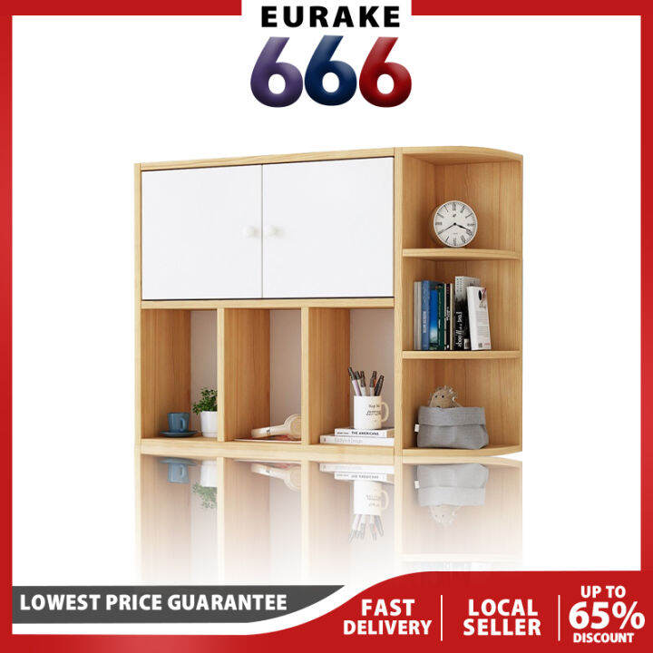 EURAKE Wall Hanging Simple Storage Wall Bookshelf
