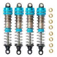 4Pcs Metal Shock Absorbers Damper for XLF X03 X04 X-03 X-04 1/10 RC Car Truck Upgrade Parts Accessories