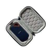 Hard Carrying Case Storage Box Bag for Sandisk E60 E61 E80 E81 PSSD Solid State Drive Protective Cover