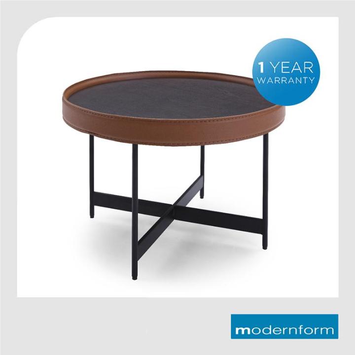 modernform-โต๊ะกลาง-รุ่น-denny-สไตล์เรียบหรู-มีเอกลักษณ์-ขนาด-60-40-ด้วยการหยิบเอาวัสดุต่างๆ-อย่าง-หนัง-ไม้-และเหล็กมาผสมผสนกันได้อย่างลงตัว
