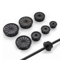 2/5/10/20/50/100pcs Black Plastic Grommet Plug Bungs Cable Wiring Protect Bushes 16mm 19 21 22 25 28 30 35 38 40 45 50mm Gas Stove Parts Accessories