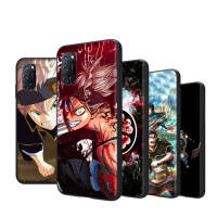 Black Clover อ่อนนุ่ม เคสโทรศัพท์ หรับ VIVO Y53 Y91C Y55 Y55S Y93 Y95 Y53S Y81I Y50 Y71 Y30 Y91 V15 V11 Y81S V20 Y81 V23 V21E V21 V20I Pro SE Black ปก