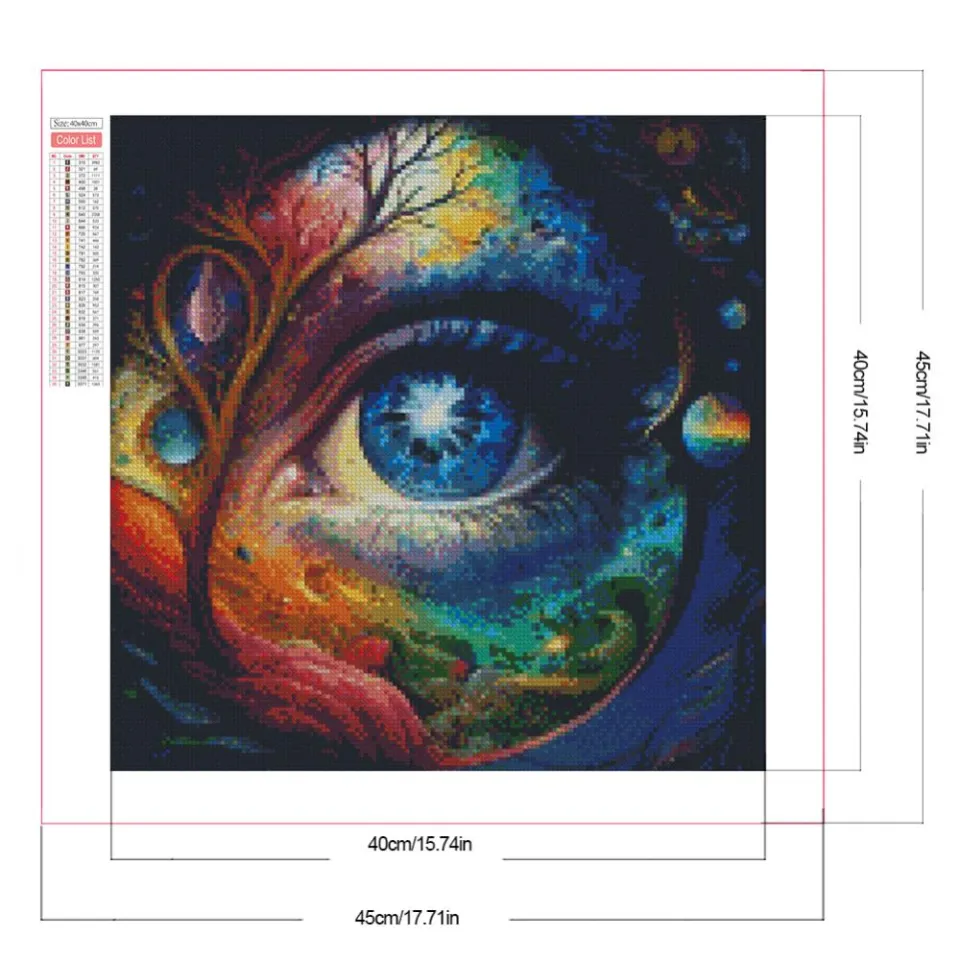 Partial AB Drill-Full Round Drill Diamond Painting -Dragon -40*40cm