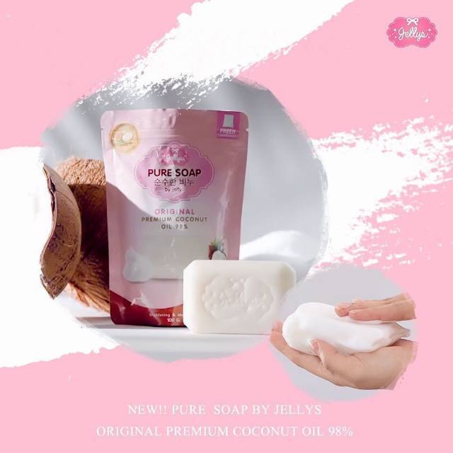 Pure Soap By Jellys Sabun Untuk Wajah Dan Badan 100 Gr Original 100 Lazada Indonesia 6793