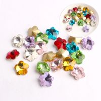 【CW】 10mm Color Flowers Rhinestones Strass Gem Stone Manicure Decoration Charms Jewelry