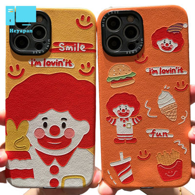 เคสโทรศัพท์มือถือลุงแมคโดนัลด์รูปภาพใช้ได้กับ Iphone 14/13/12/11เคสแบบนิ่ม