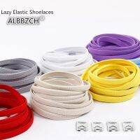 Lazy Elastic Shoelaces Childrens Elastic Rope Sneakers Canvas Shoes Laces Black White Red Yellow Purple Pink Brown Blue Orange