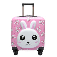 Leisure Small Size Portable Cartoon Flower Trolley Luggage Travel Carry on Suitcase Spinner Wheels Rolling Luggage