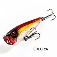 Pero Popper Fishing Lure 65Mm 7G ลอยพลาสติกแข็ง Wobblers Water Lure เหยื่อประดิษฐ์สำหรับ Bass Pike Perch Zander ปลาดุก