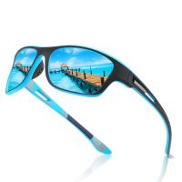 【hot】 Fashion Classic Polarized Sunglasses Men Outdoor Beach Fishing Colorful Glasses UV400 Goggles