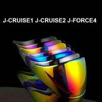 กระบังหน้าหมวกกันน็อคจักรยานยนต์สำหรับ SHOEI J-Cruise 1 J-Cruise 2 J-Force 4 CJ-2เลนส์กระจกบังลม